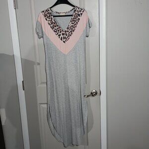Lovely Melody Maxi Dress S Multicolored with Side Pockets